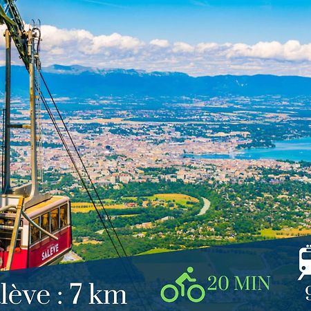 Homey La Coloc Mugi - Colocation Haut De Gamme - Chambres Privees - Balcon - Wifi Et Netflix - Proche Transports Commun Annemasse Exterior foto
