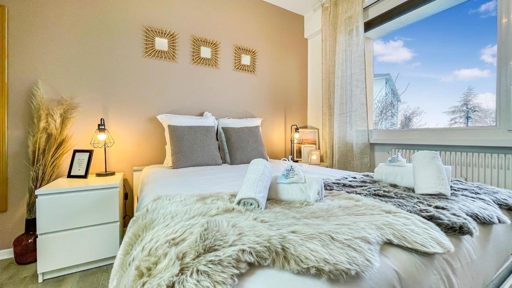 Homey La Coloc Mugi - Colocation Haut De Gamme - Chambres Privees - Balcon - Wifi Et Netflix - Proche Transports Commun Annemasse Exterior foto