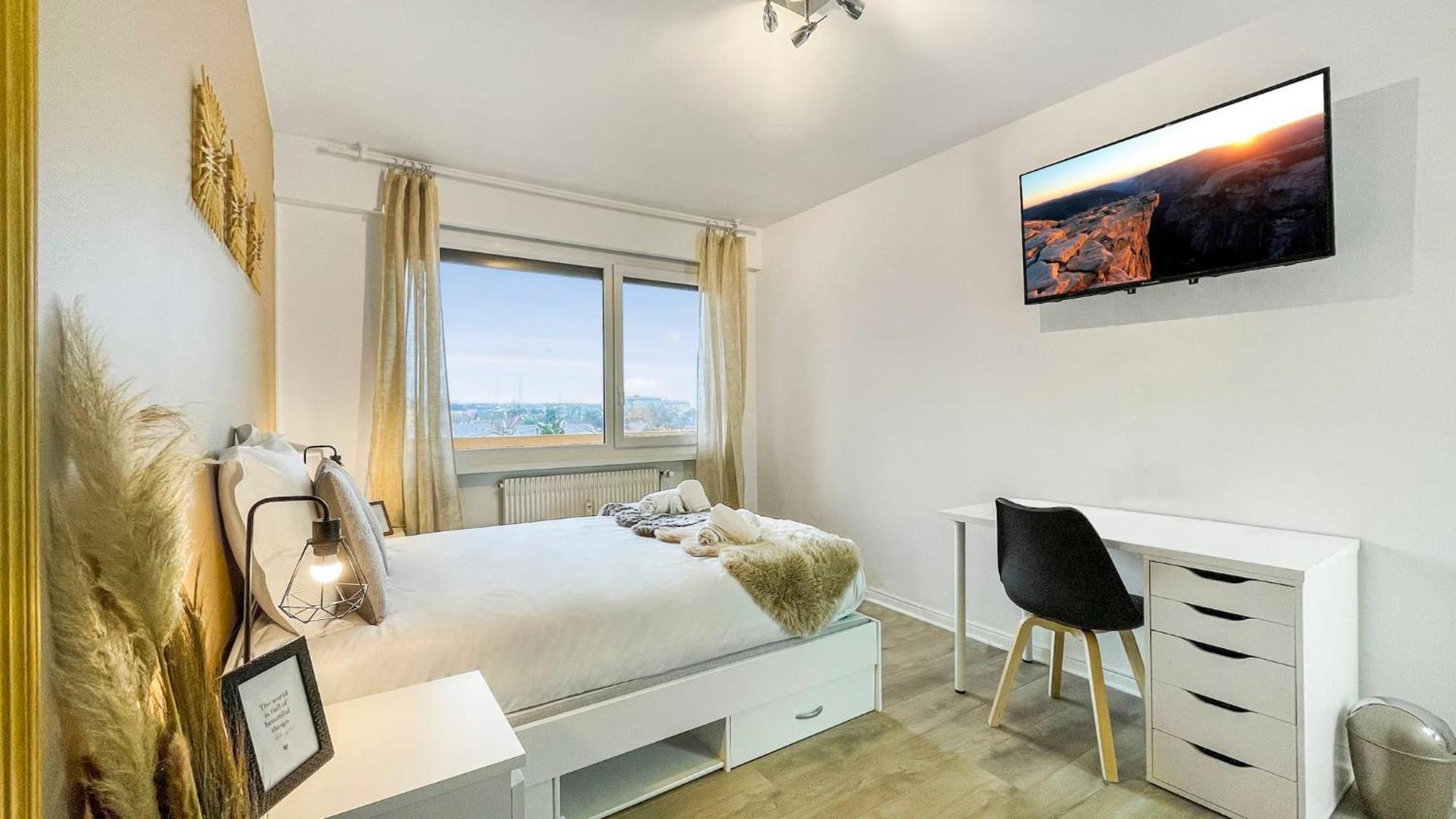 Homey La Coloc Mugi - Colocation Haut De Gamme - Chambres Privees - Balcon - Wifi Et Netflix - Proche Transports Commun Annemasse Exterior foto