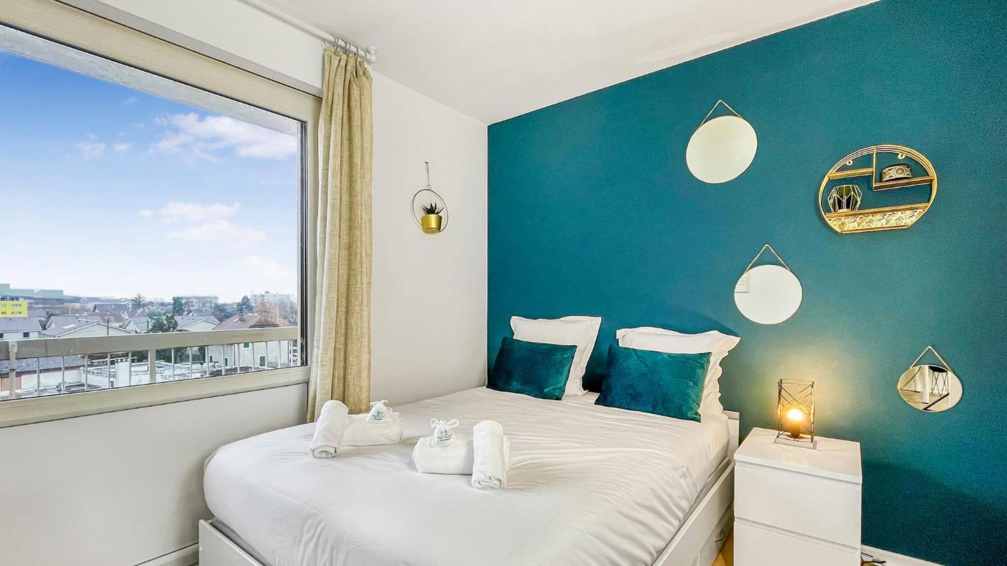 Homey La Coloc Mugi - Colocation Haut De Gamme - Chambres Privees - Balcon - Wifi Et Netflix - Proche Transports Commun Annemasse Exterior foto